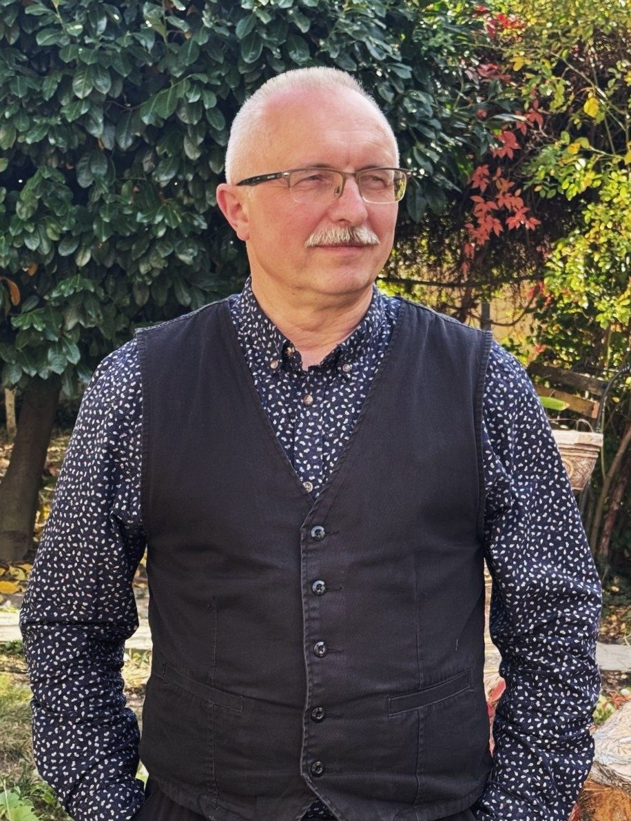 Mykhaylo Pryymych foto muža v zahrade