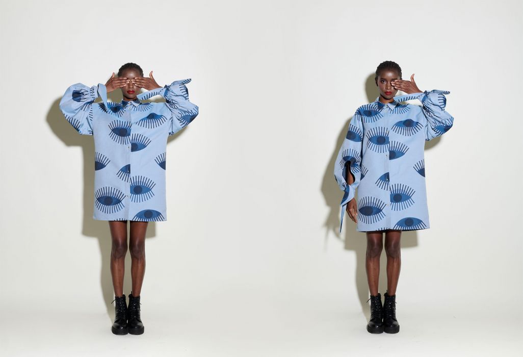 fabric with an author's pattern, jacquard weaving