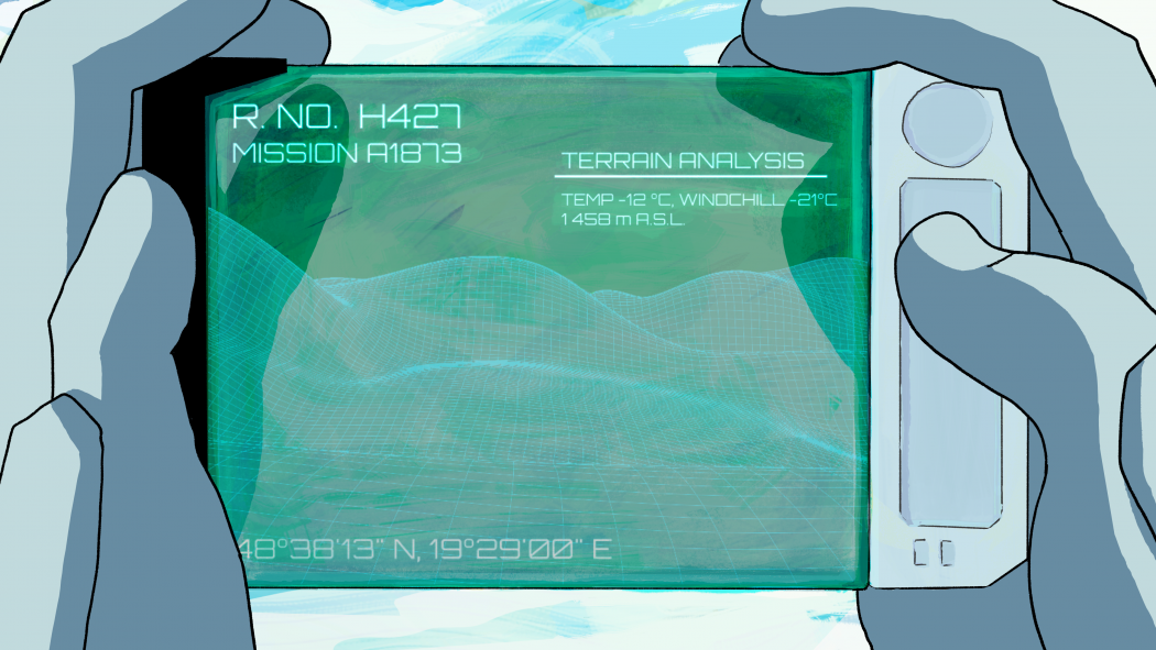 Summer lamb, animated short film, 3rd year Bc.