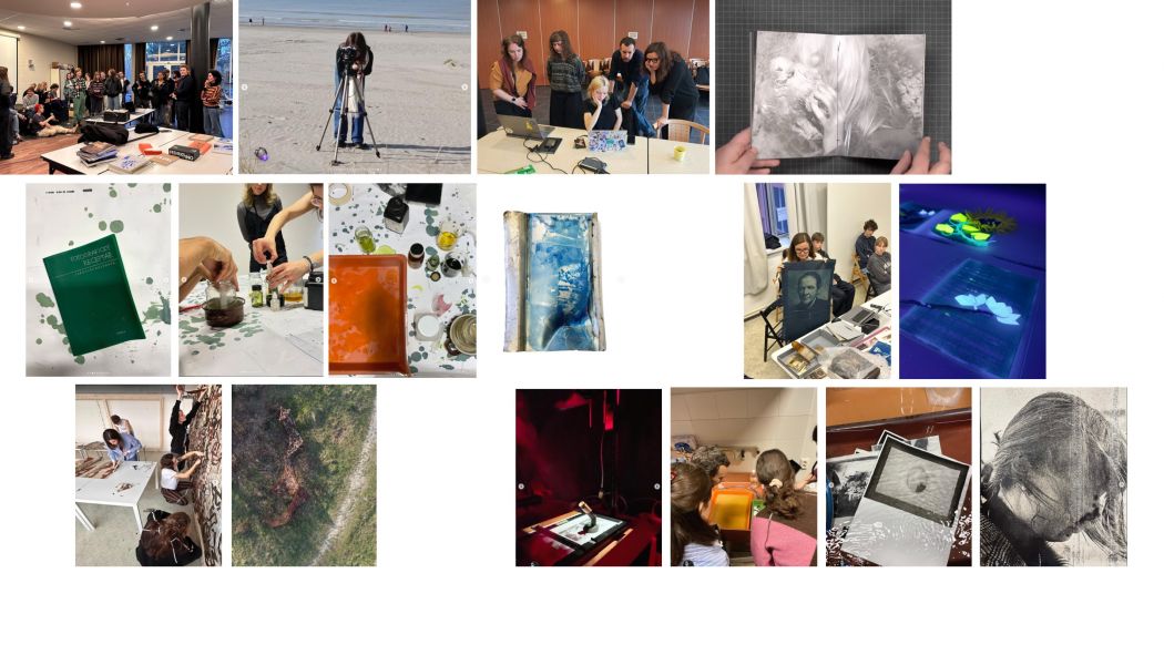 2025/2026 workshopy: workshop BIP Erasmus+ v Hoge Duin v Oostduinkerke (École Supérieure des Arts Saint-Luc Liège, Akademia Sztuk Pięknych im. Jana Matejki w Krakowie, VŠVU), technologický workshop kyanotypie na nesavé materiály, workshop VŠVU.inside – výtvarný kurz VŠVU pre stredoškolskú mládež, v spolupráci s Ľvovskou akadémiou umenia – workshop tkania maskovacích sietí, technologický workshop Lith-print.